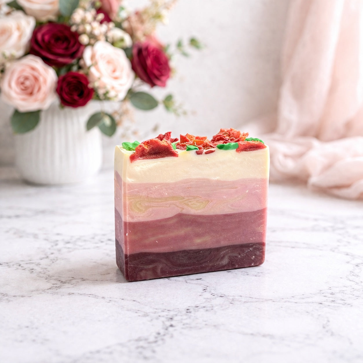 Dewy Rose Garden Artisan Soap