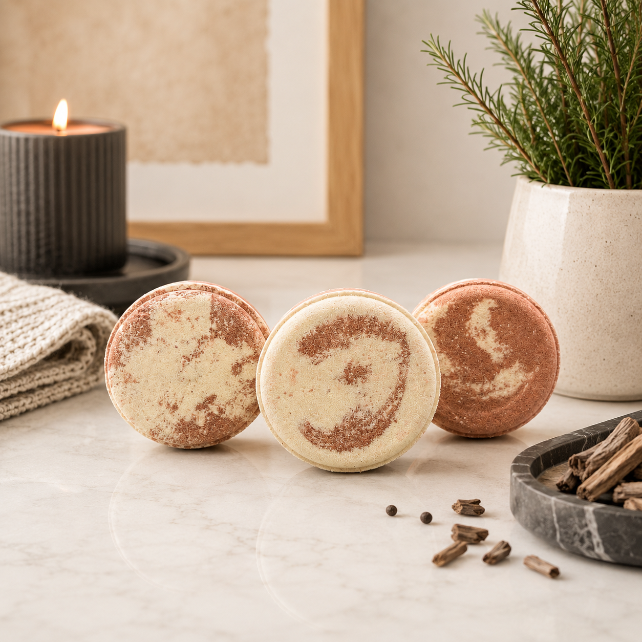 Sandalwood and Vanilla Bath Bomb