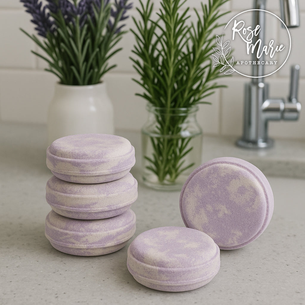 Lavender and Rosemary Bath Bomb