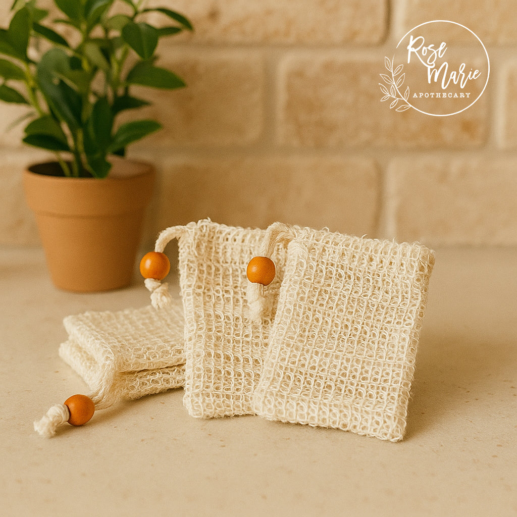 Sisal Soap Saver Pouch