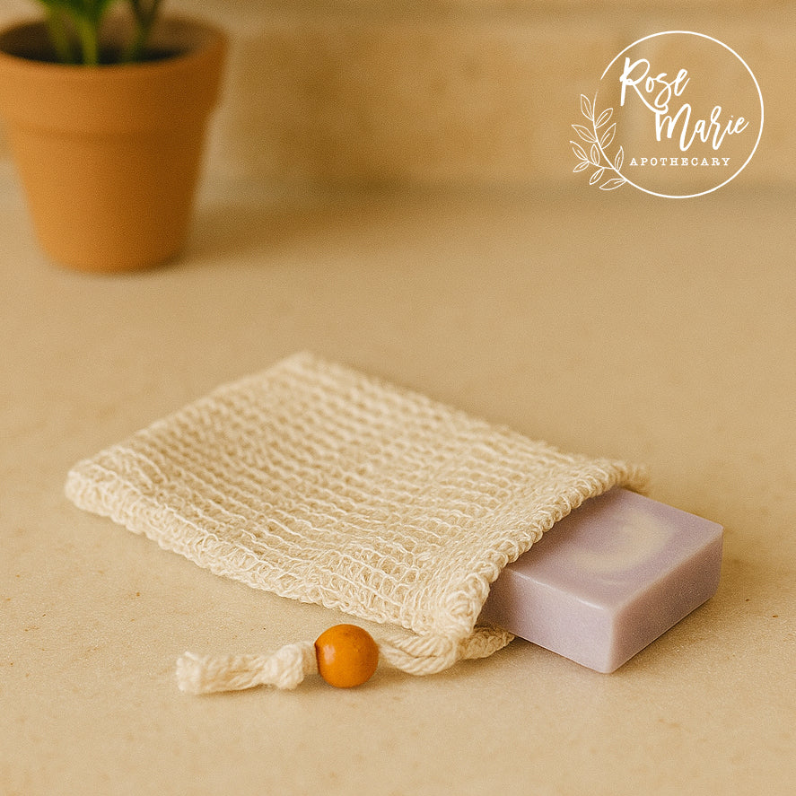 Sisal Soap Saver Pouch