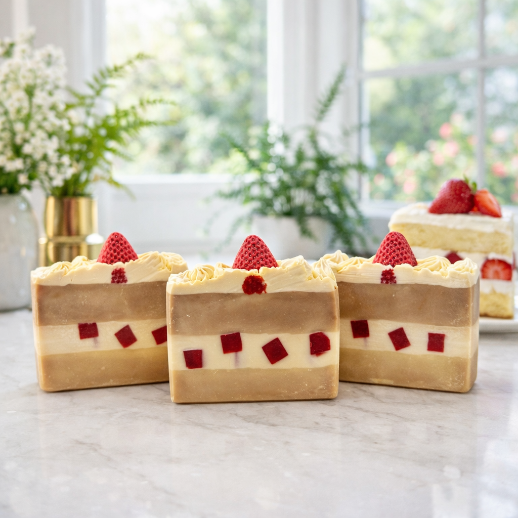 Strawberry Shortcake Artisan Soap