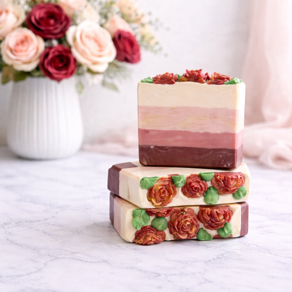 Dewy Rose Garden Artisan Soap