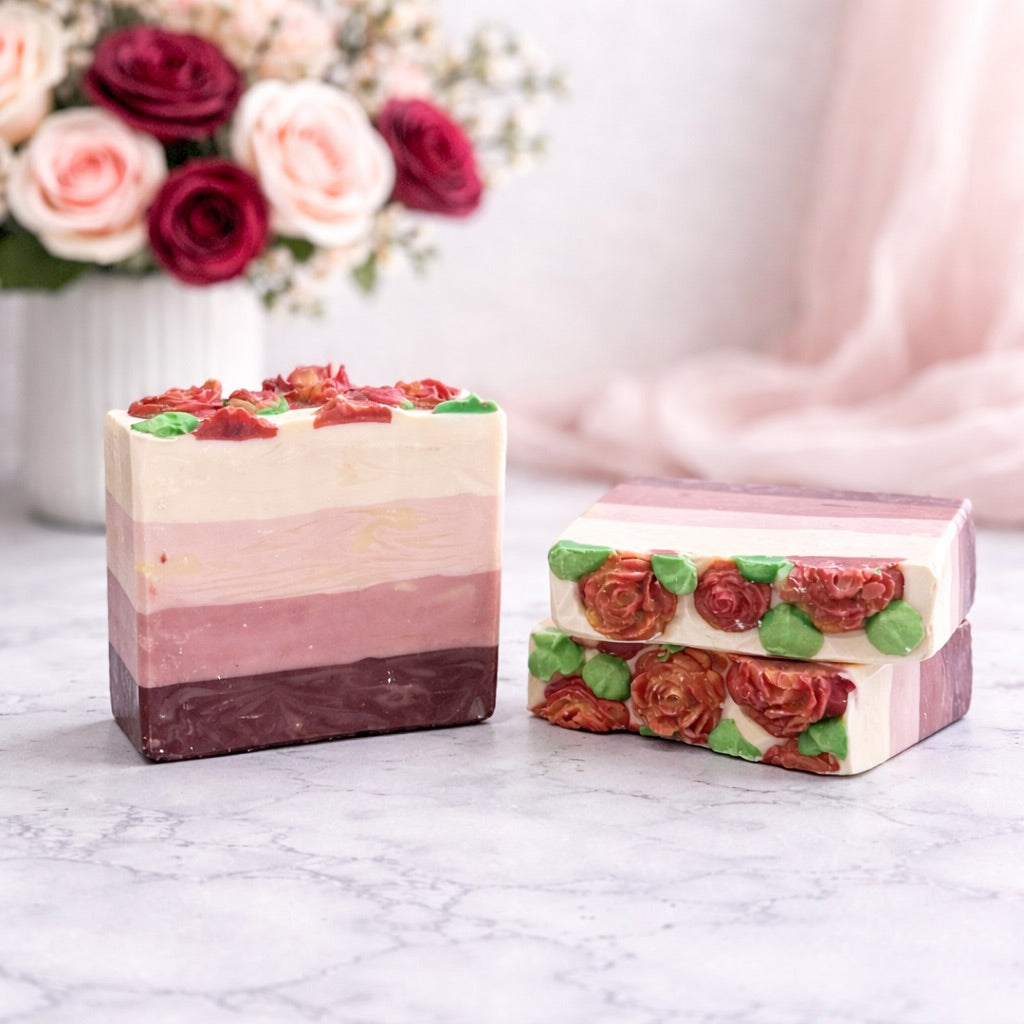 Dewy Rose Garden Artisan Soap