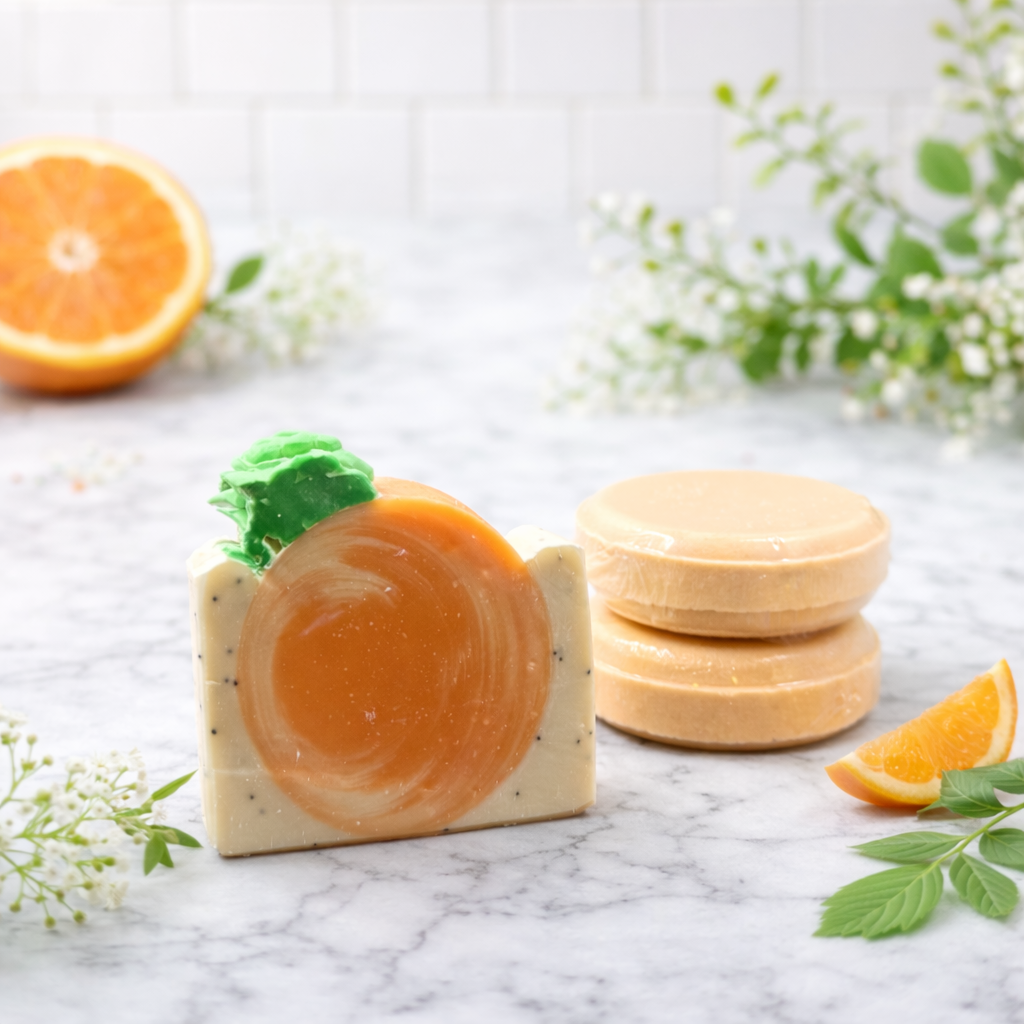Arcadia Orange Soap+Bombs Bundle