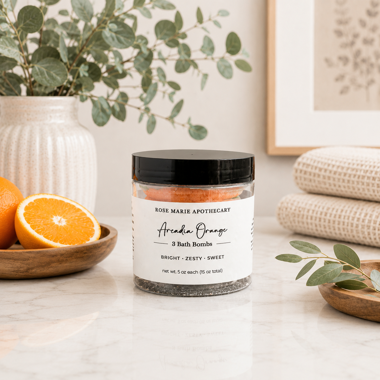 Arcadia Orange Bath Bomb