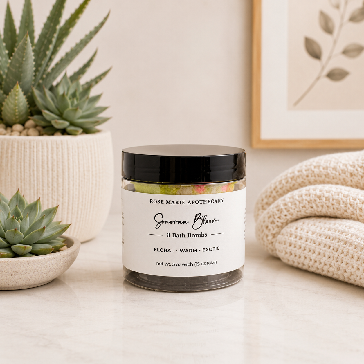 Sonoran Bloom Bath Bomb