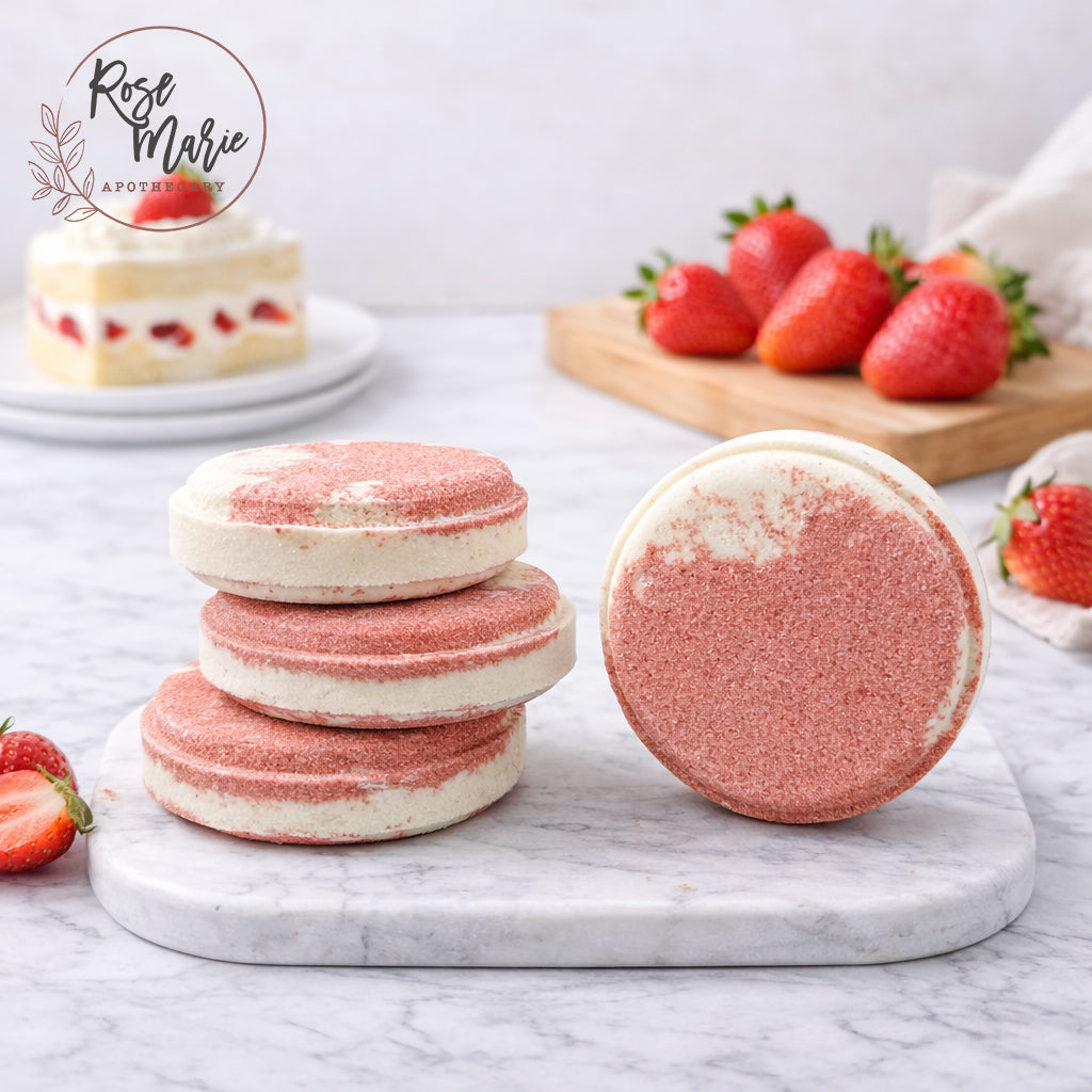Strawberry Shortcake Bath Bomb