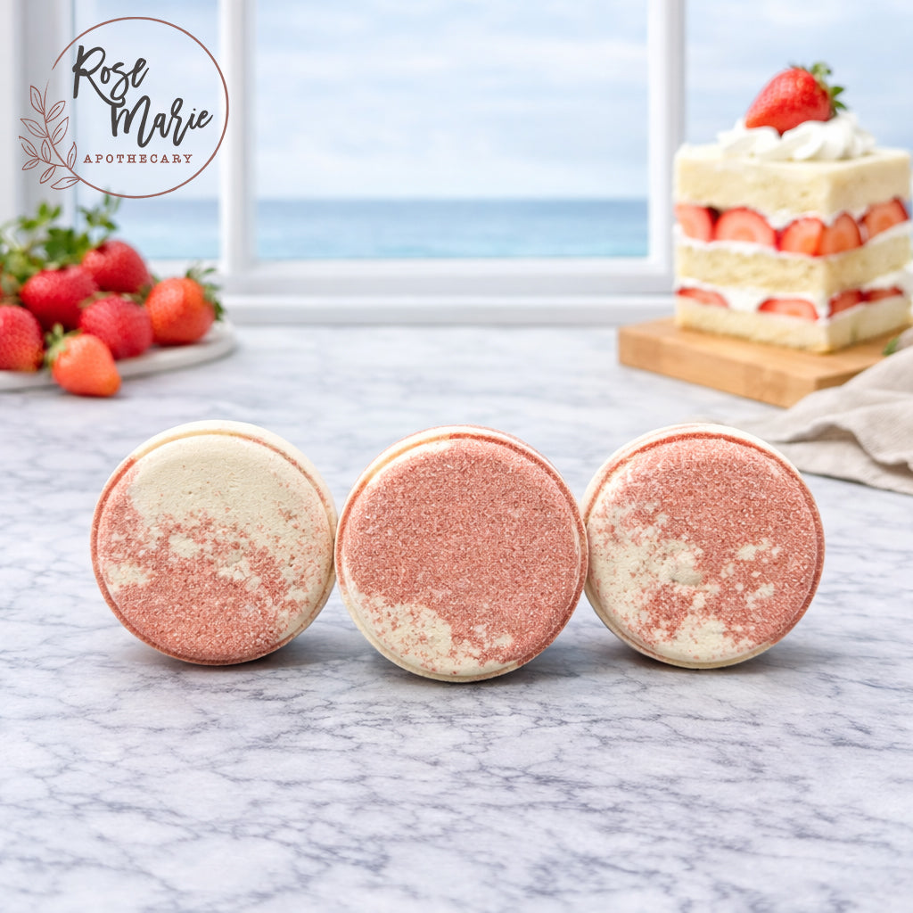 Strawberry Shortcake Bath Bomb