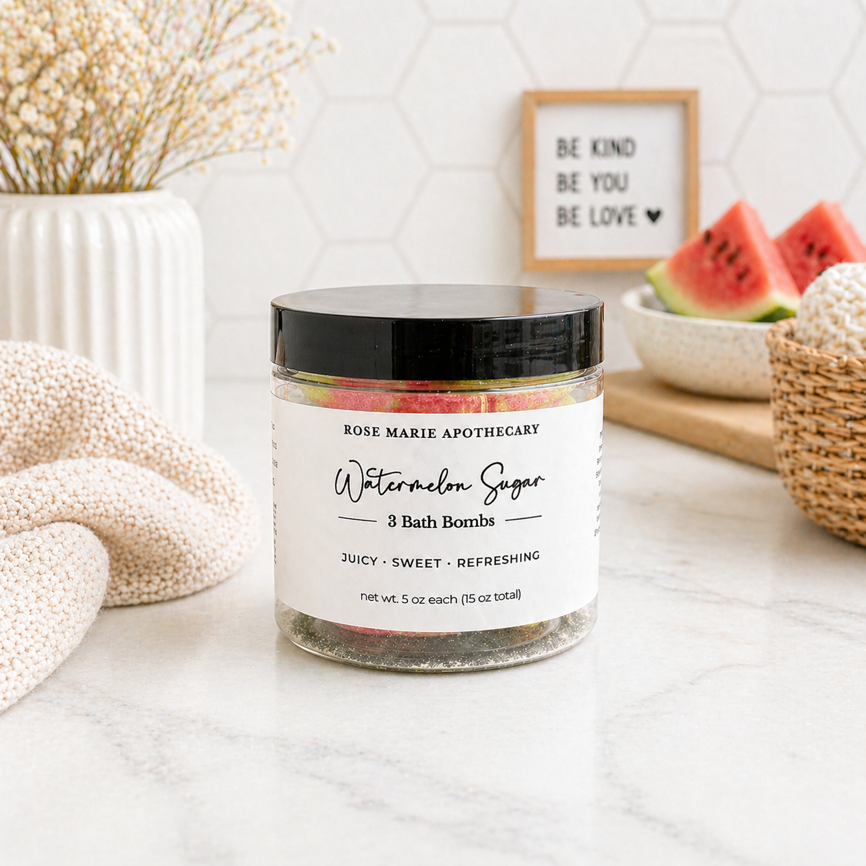 Watermelon Sugar Bath Bomb