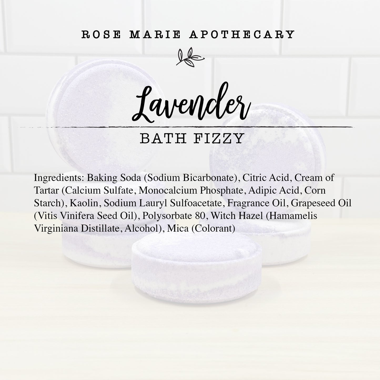 Lavender Bath Fizzy