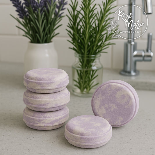 Lavender and Rosemary Bath Bomb