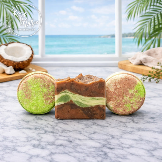 Coconut Cove Soap+Bombs Bundle