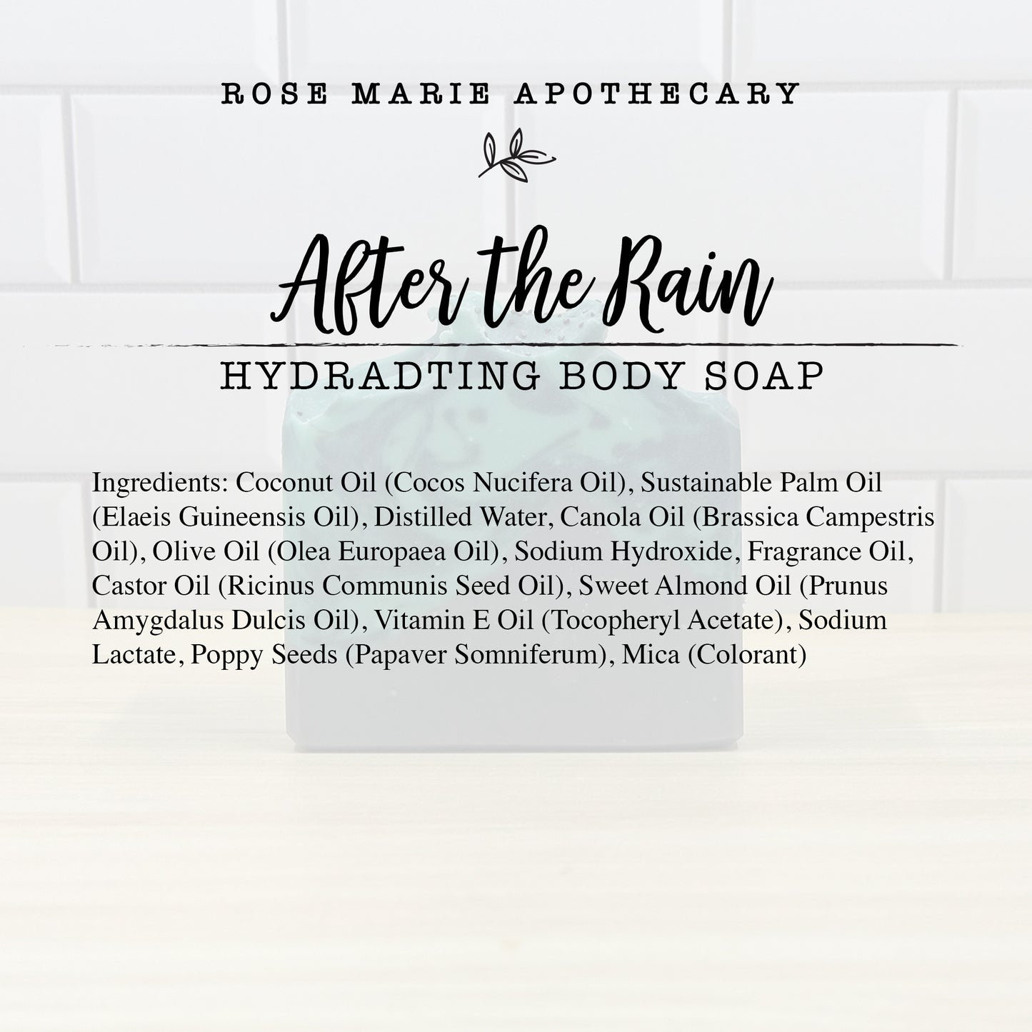 After the Rain Body Soap