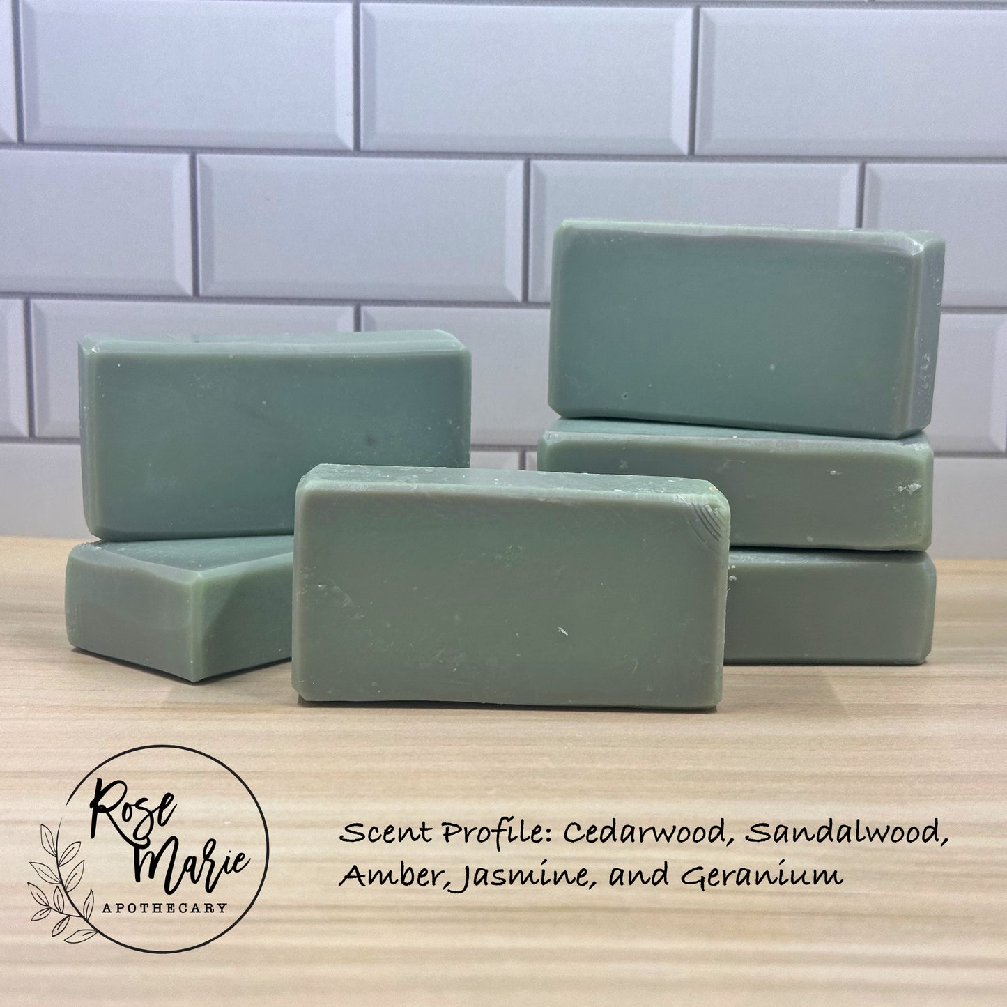 Olive Wood and Cypress Body Soap