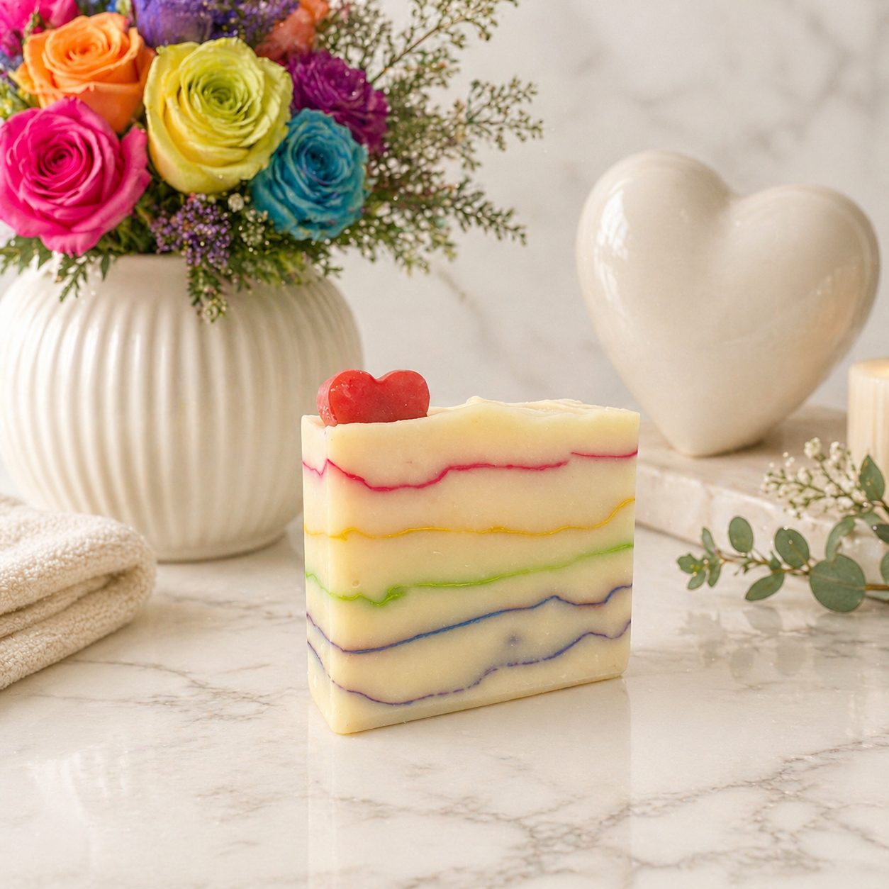 Rainbow Pride Artisan Soap