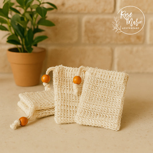 Sisal Soap Saver Pouch