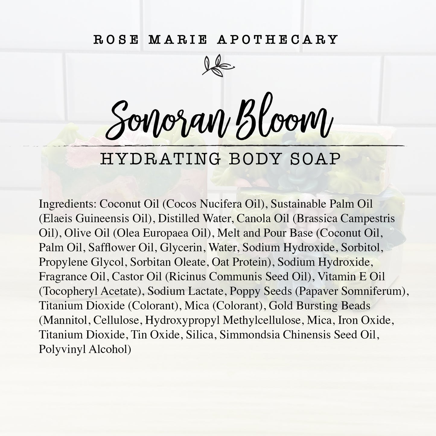 Sonoran Bloom Body Soap