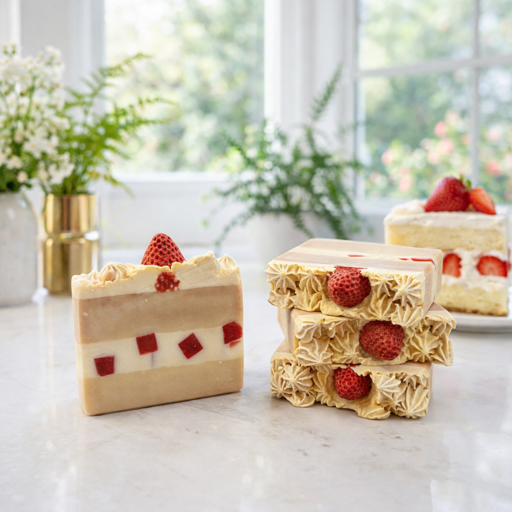 Strawberry Shortcake Artisan Soap