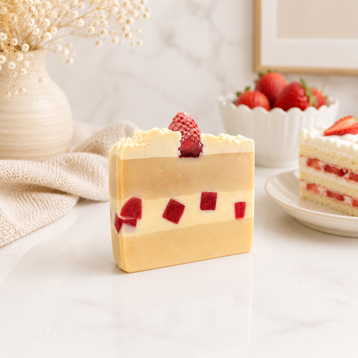 Strawberry Shortcake Artisan Soap