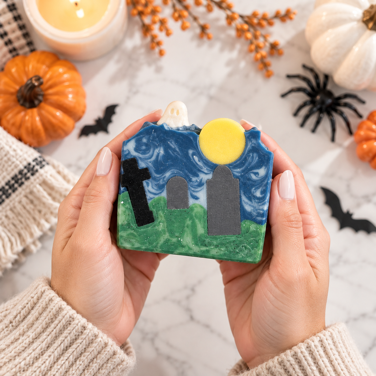 Spooky Graveyard Artisan Soap